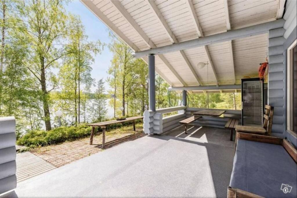 Jaervenrantamoekki Himoksella Poreammeella Jämsä Exteriör bild